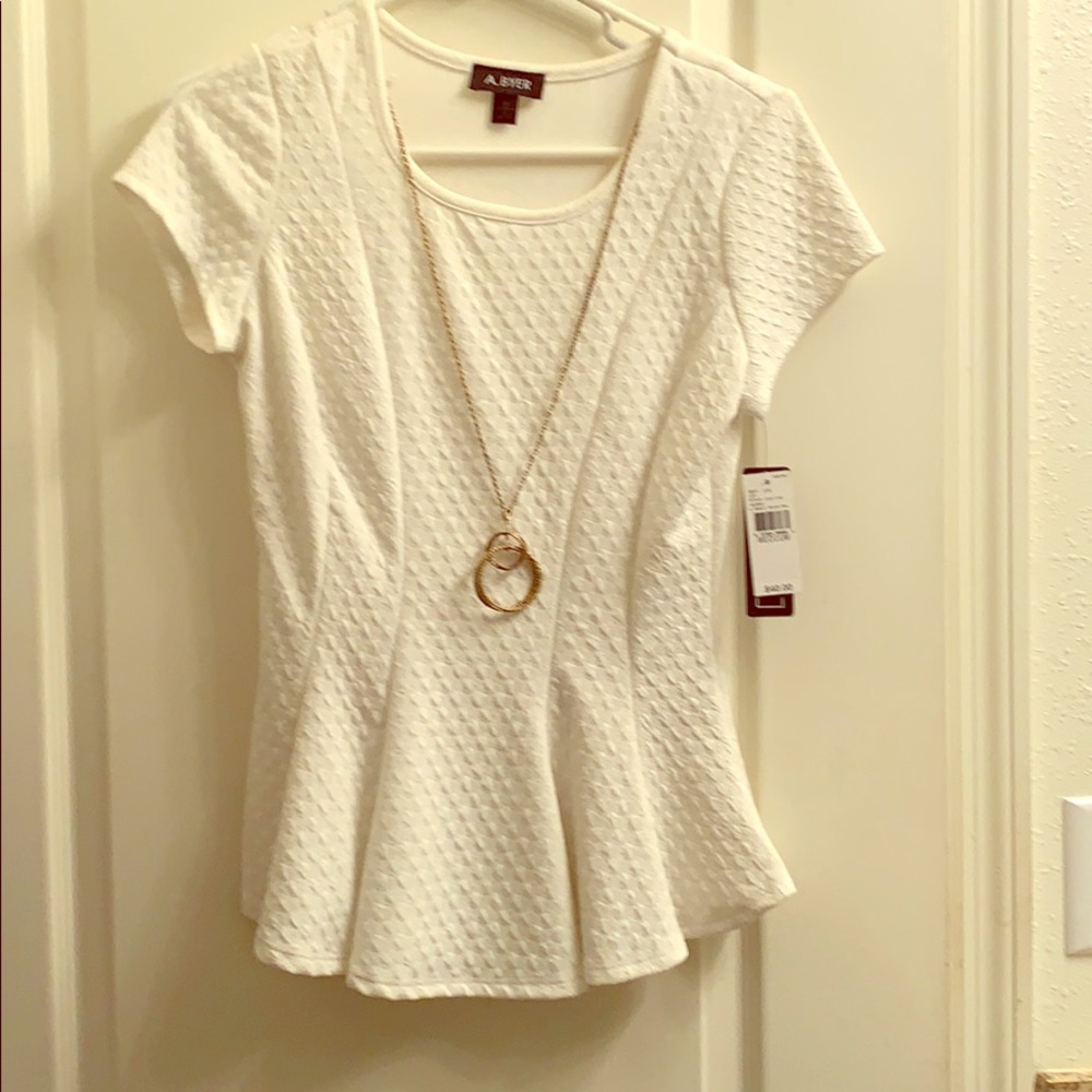 White dress top